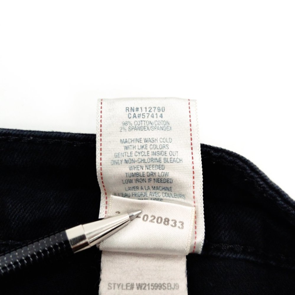 True Religion Jeans Women's 25 Black Skinny Denim - Picture 10 of 10